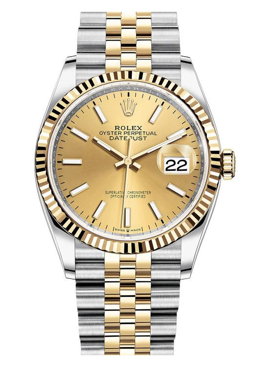 Rolex Datejust 36mm Two Tone 126233CXJ - Luxury of Watches