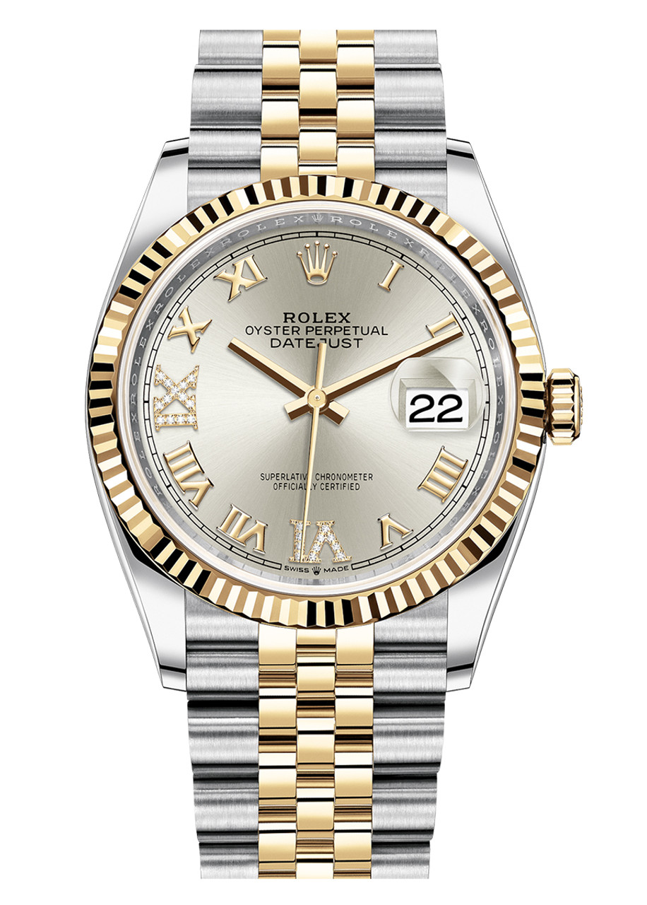 36mm two tone rolex