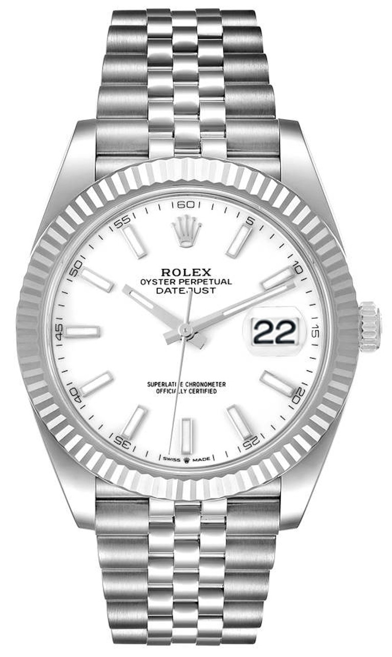 Rolex datejust 41mm stainless steel sales 126334 dark rhodium index jubilee