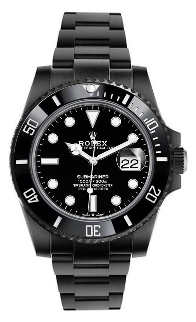 Rolex Submariner Date Black 126610 Stainless Steel Watch, Used, Mens | Bob's Watches