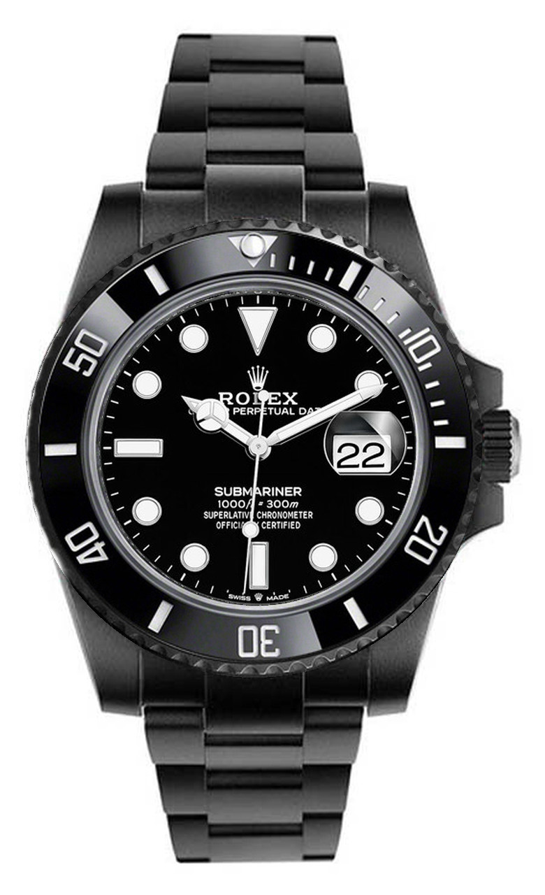 Rolex 126610 Stainless Steel Submariner 41mm Black Dial Ceramic