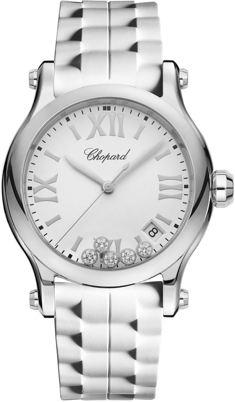 Chopard ladies watch in 18K rose gold and Steel, Imperial Collection,  Quartz movement, mother-of-pearl centre dial, with Steel and 18K gold  bracelet - CHP02298