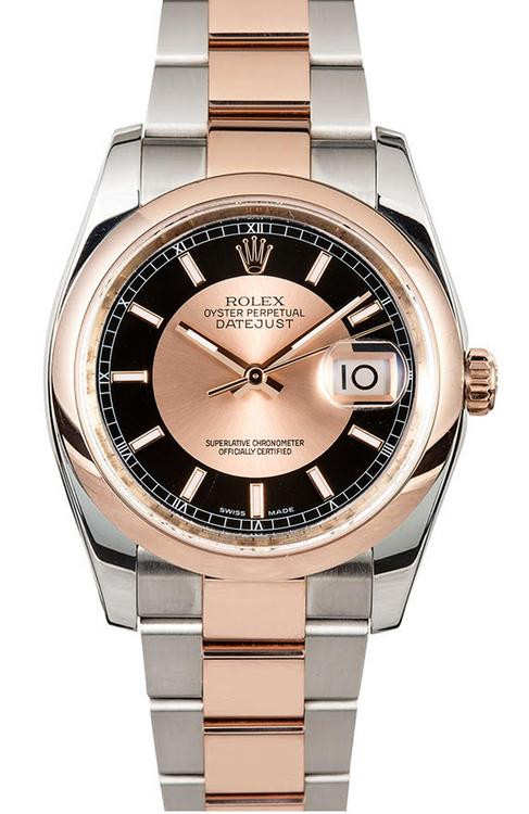 ジャケット・アウター Volume Collar Blouson agawd Rolex Datejust Rose Gold Tuxedo Dial on Smooth Bezel 116201