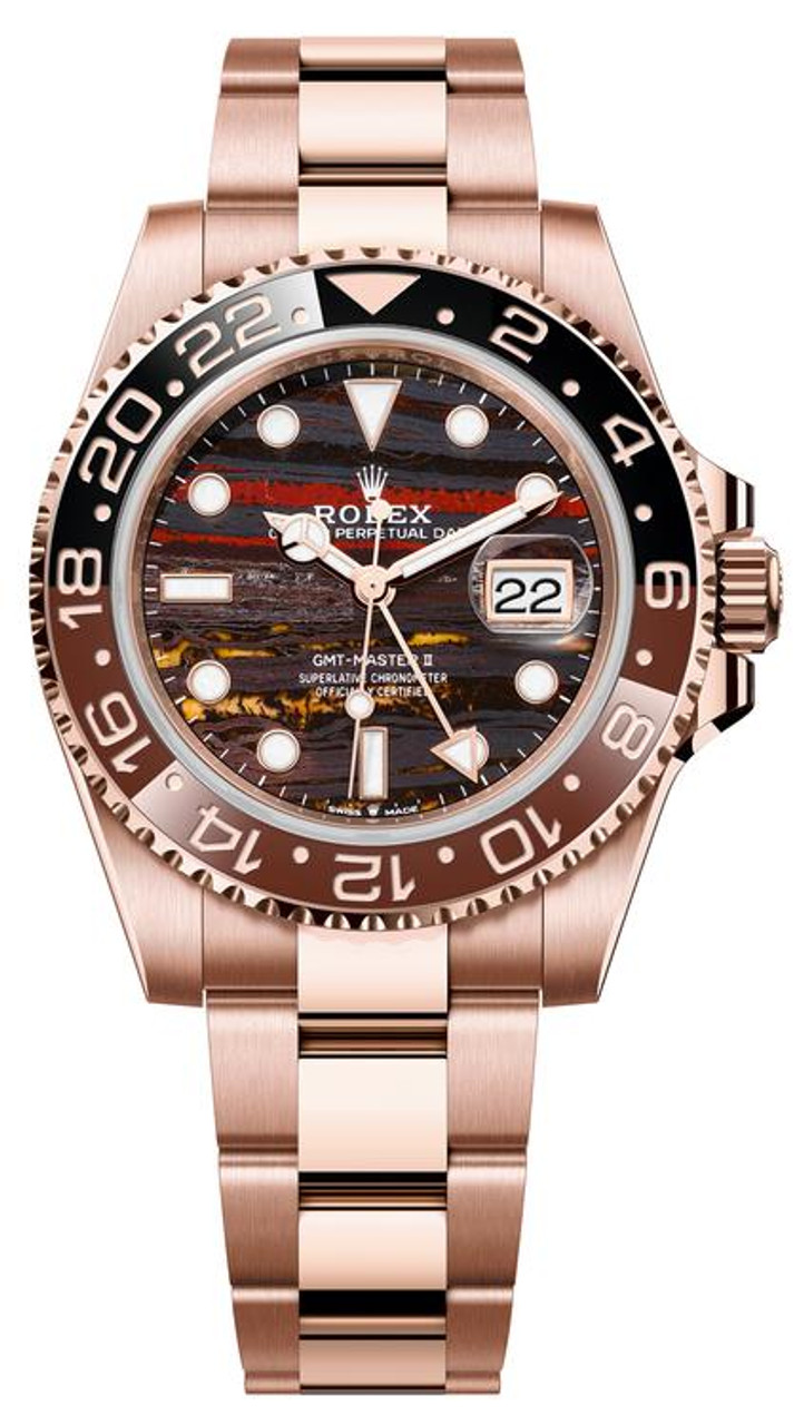 Rolex GMT-Master II Everose 126715CHNR Tiger Eye
