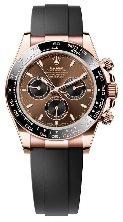 Rolex Everose Rubber Daytona 126515ln-0010 Chocolate