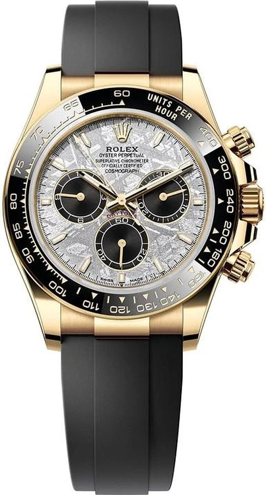 Rolex Rubber Yellow Gold Ceramic Daytona 126518ln-0016 Meteorite