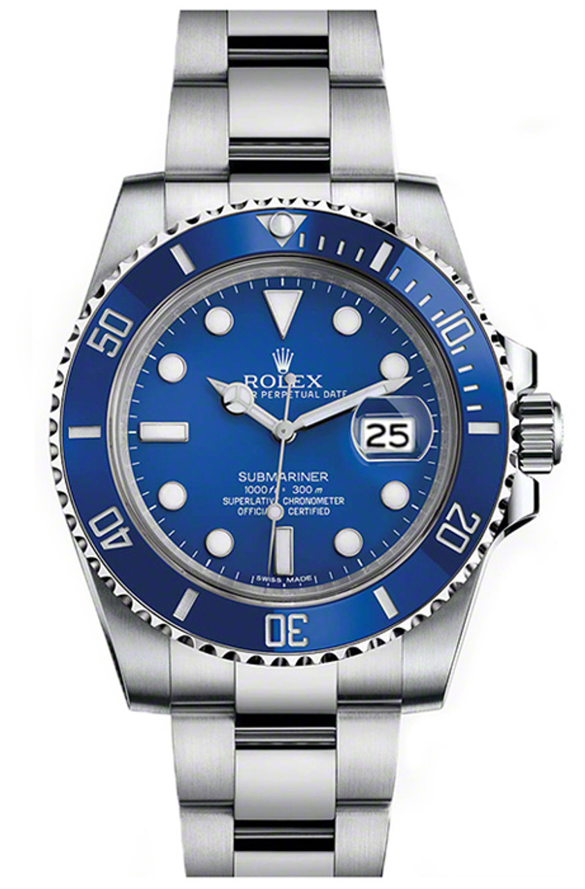 rolex submariner navy blue