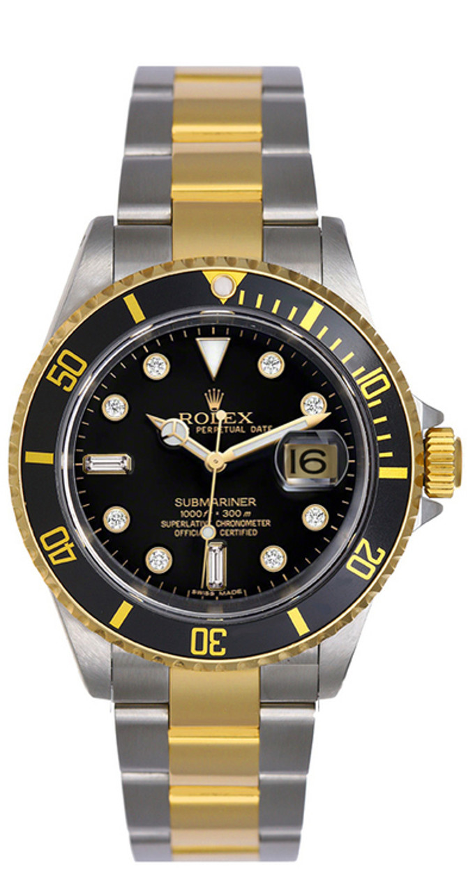 rolex submariner black diamond