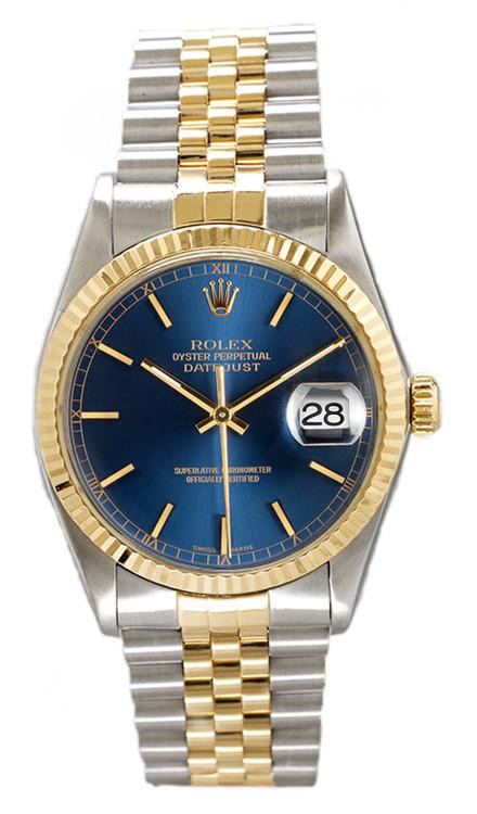 時計 ROLEX Rolex Men's Two-Tone Genuine 4link P16233LXJ__03301__09244.