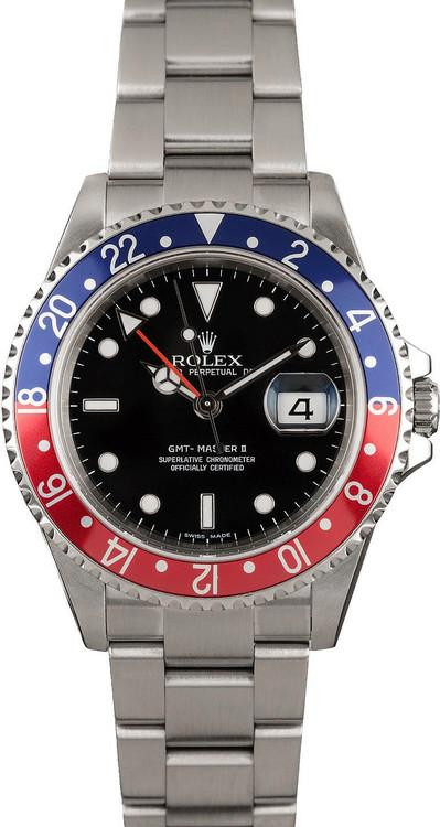 Rolex GMT-Master II 16710 Pepsi 3186 Caliber M Serial NOS