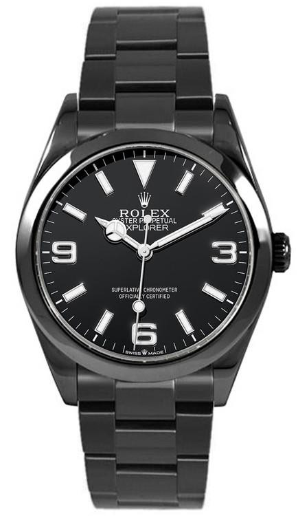 Rolex Explorer 40mm 224270 DLC-PVD - Luxury of Watches