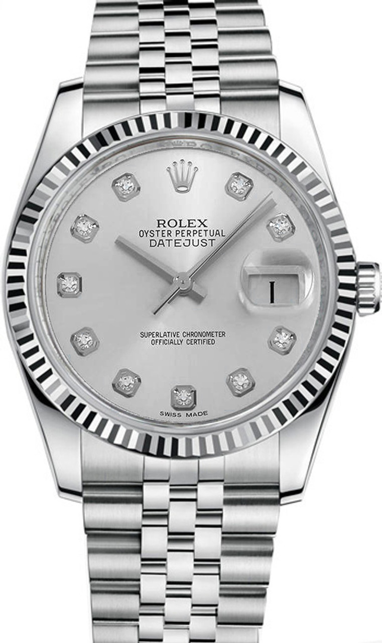 Rolex clearance steel bezel