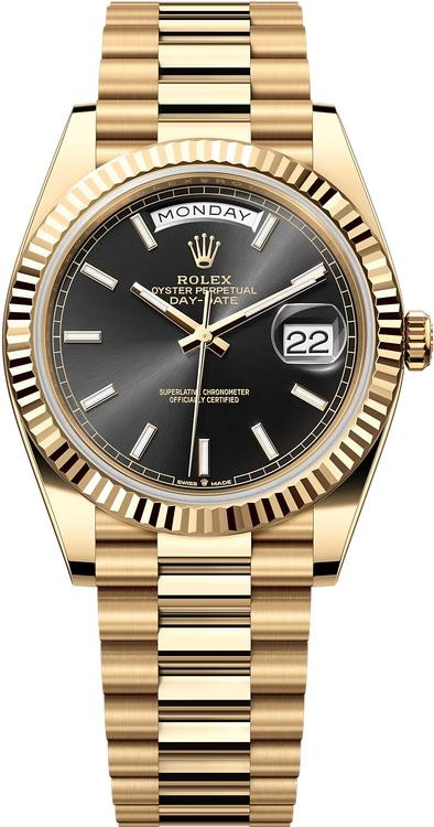 Rolex Yellow Gold President Day Date 40 228238 BX