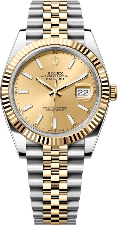 Rolex Datejust 41mm Yellow Gold and Steel 126333 CIFJ