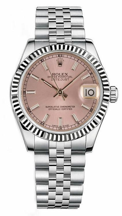 シャロット Rolex_Datejust_126234_Pink_Jub