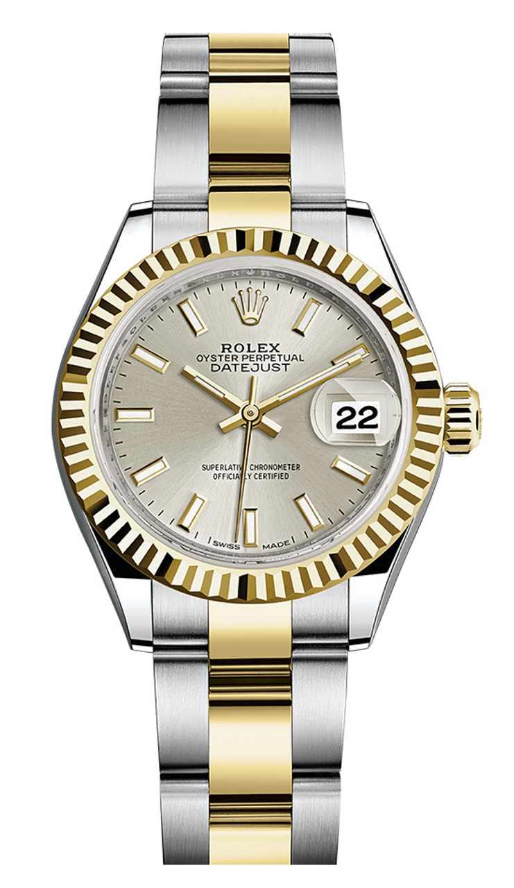 Rolex Lady Datejust 28mm Fluted Two Tone 279173 SIFO