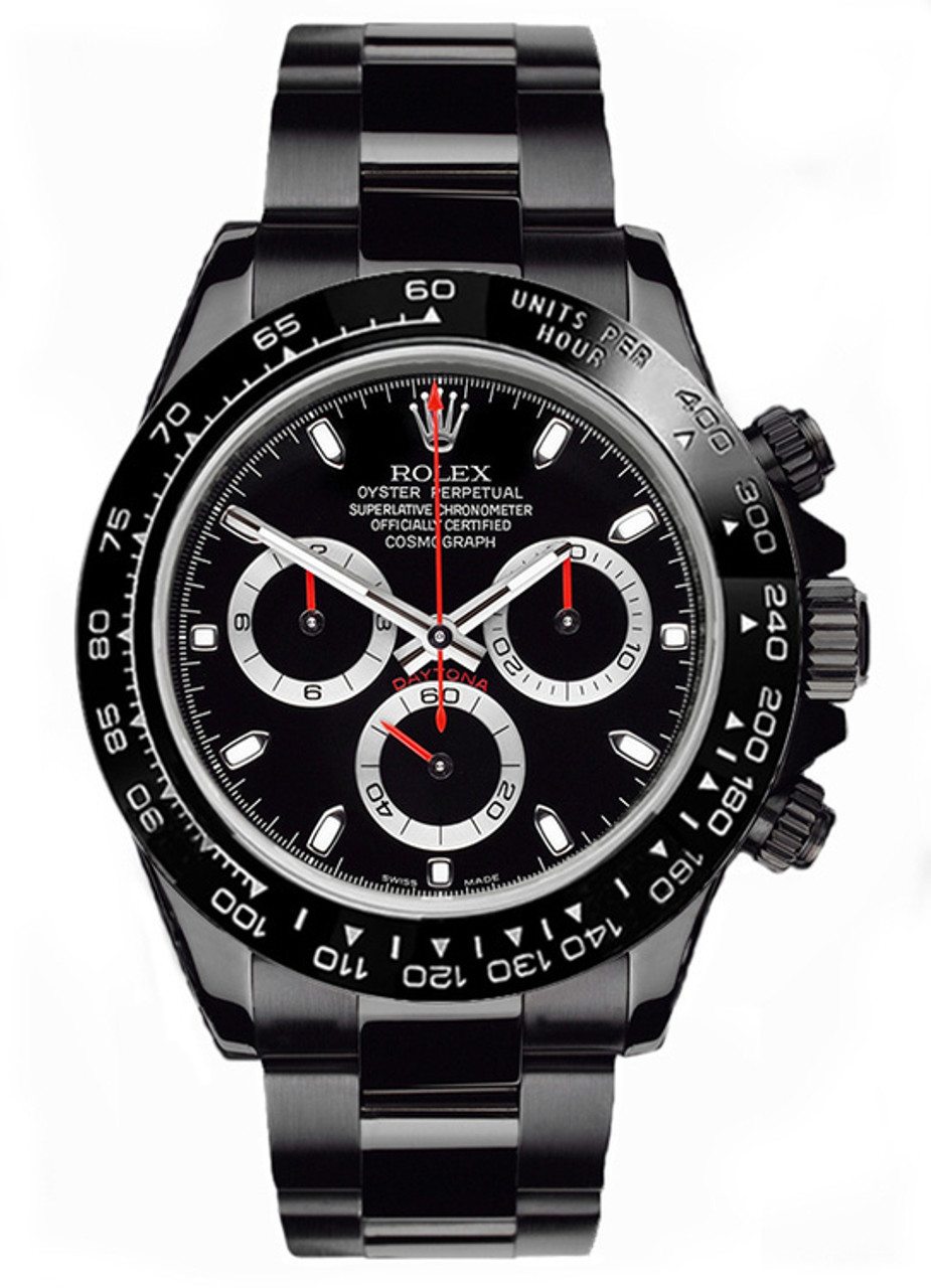 Rolex daytona store black 116520