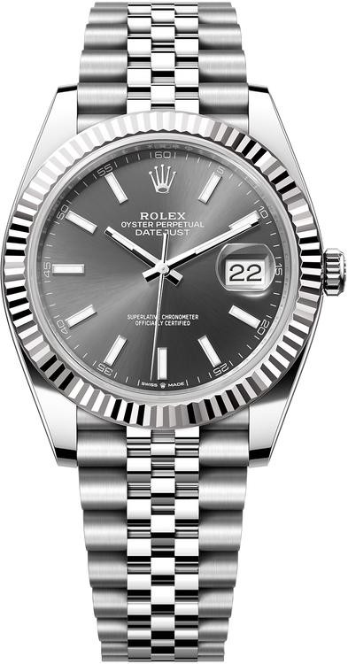 Rolex Datejust 41mm Stainless Steel 126334 RXJ Rhodium