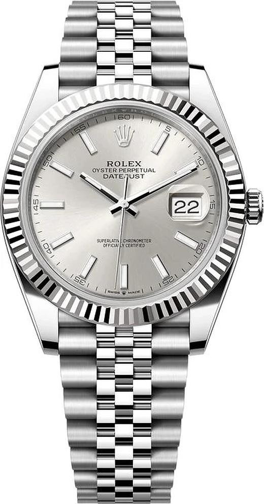 JYJ 銀テープ Rolex Datejust 41mm Stainless Steel 126334 SXJ Silver