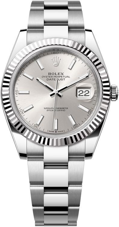 Rolex Datejust 41mm Stainless Steel 126334 SXO Silver