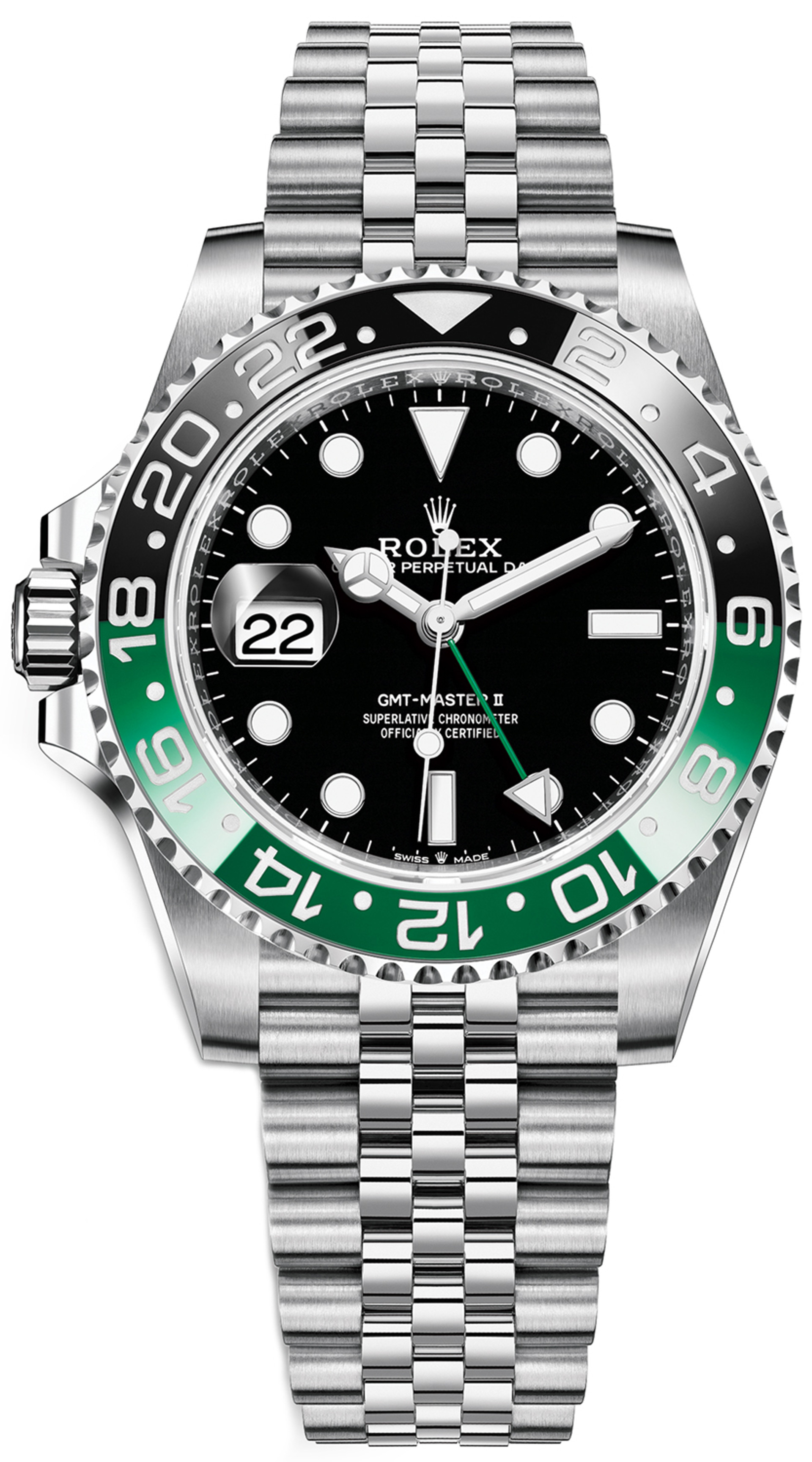 Rolex Gmt Master Ii 126720 Vtnr Green Bezel 2022 Release 126720vtnr 5883