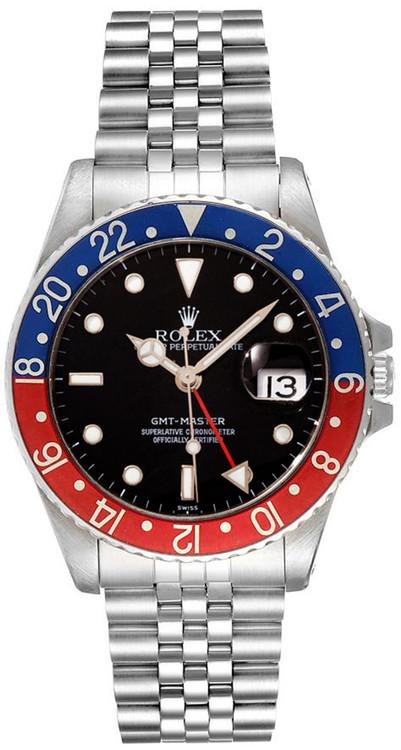 Rolex Rolex GMT-Master Blue/Red 16750 Pepsi Jubilee