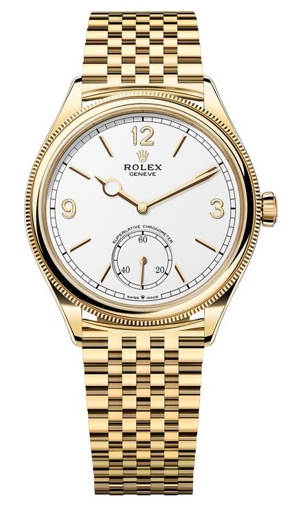 Rolex Rolex Yellow Gold 1908 White Dial 52508