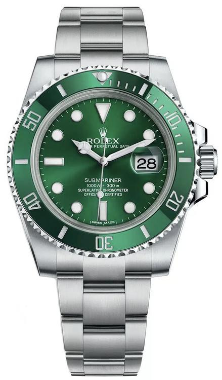 Rolex Rolex New Submariner Green Hulk 116610LV NOS