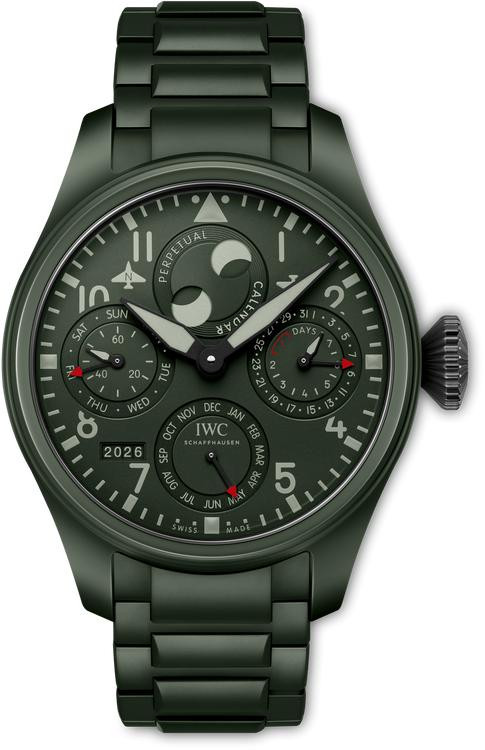 IWC IWC Big Pilot?s Watch Perpetual Calendar TOP GUN Woodland IW503101