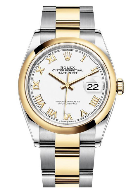 Rolex Datejust 36mm Two Tone 126203WRO Rolex Datejust 36mm Two Tone 126203WRO