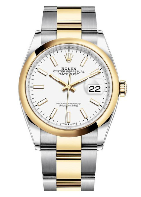 Rolex Datejust 36mm Two Tone 126203WXO Rolex Datejust 36mm Two Tone 126203WXO