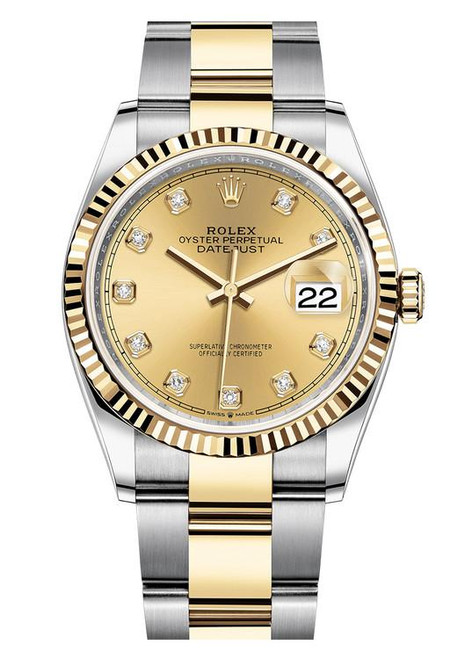 Rolex Datejust 36mm Two Tone 126233CDO Rolex Datejust 36mm Two Tone 126233CDO