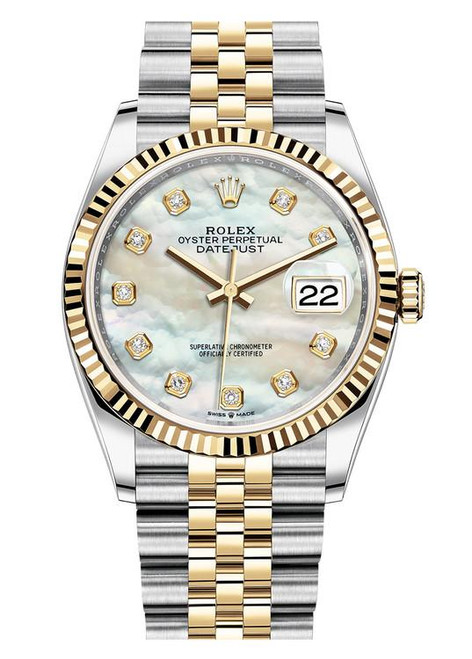 Rolex Datejust 36mm Two Tone 126233MOPDJ Rolex Datejust 36mm Two Tone 126233MOPDJ