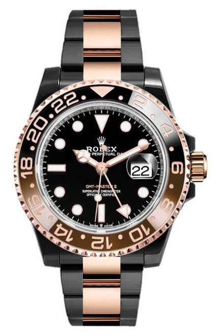 Rolex GMT Master II Everose 126711 DLC-PVD Rolex GMT Master II Everose 126711 DLC-PVD