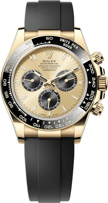 Rolex Yellow Gold Ceramic Daytona - Black Dial 126518LN