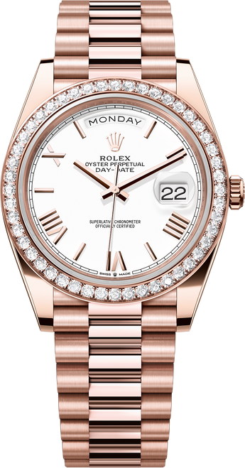 Rolex Rose Gold President Day Date 40 228345WR