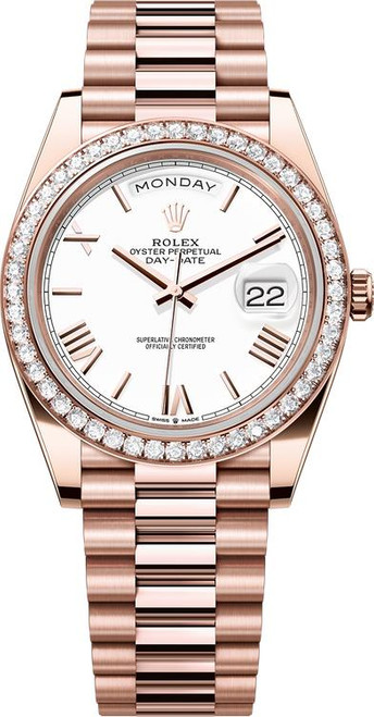 Rolex Rose Gold President Day Date 40 228345WR