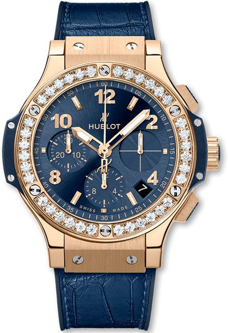 Hublot Big Bang Gold Blue Diamonds 341.PX.7180.LR.1204