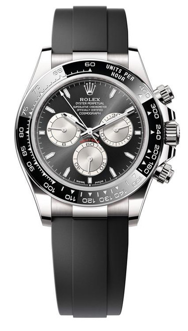 Rolex Rubber White Gold  Daytona 126519ln-0002