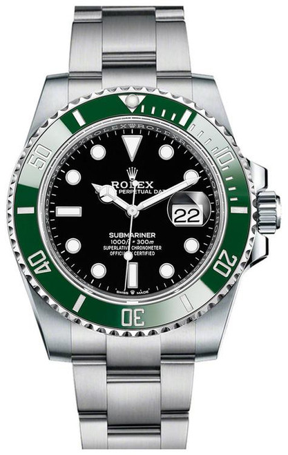 Rolex Pre-Owned Submariner 41mm Green 126610LV