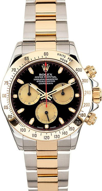 Rolex Pre-Owned Yellow Gold Daytona 116523 Paul Newman Dial