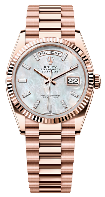 Rolex Day-Date 36mm Rose 128235MOPD Rolex Day-Date 36mm Rose 128235MOPD
