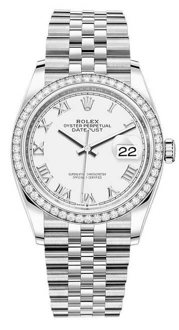 Rolex Datejust 36mm Stainless Steel 126284WRJ