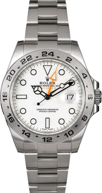 Rolex  Explorer II 216570 White 42mm