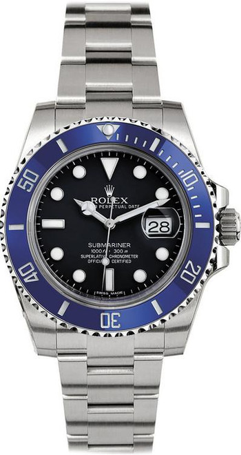 Rolex Steel Submariner Custom Ceramic Blue Bezel 116610 Rolex Steel Submariner Custom Ceramic Blue Bezel 116610