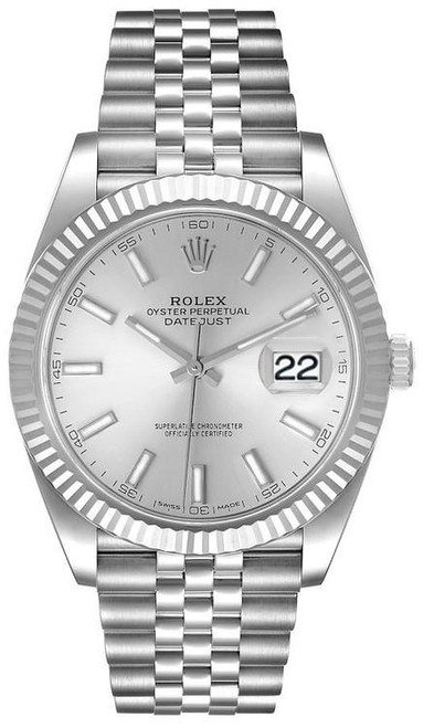Rolex 41mm Datejust Stainless Steel 126334 Silver Rolex 41mm Datejust Stainless Steel 126334 Silver