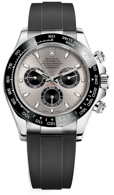 Rolex Pre-Owned Daytona 116519 Oysterflex White Gold
