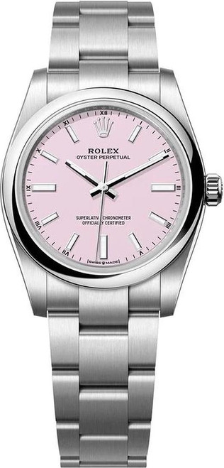 Rolex Oyster Perpetual 34mm 124200 Pink