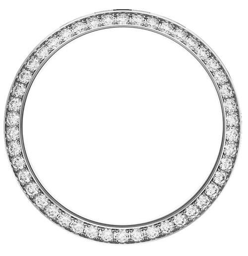 Diamond bezel for 31mm in Stainless Steel