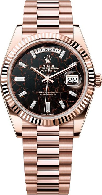 Rolex Rose Gold President Day Date 40 228235 Eisenkiesel